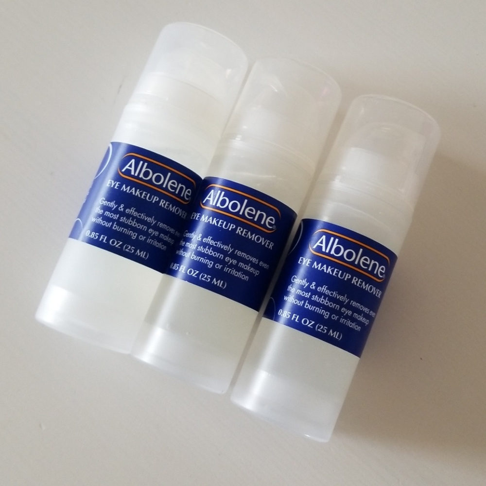 Albolene bundle of 3 eye makeup remover